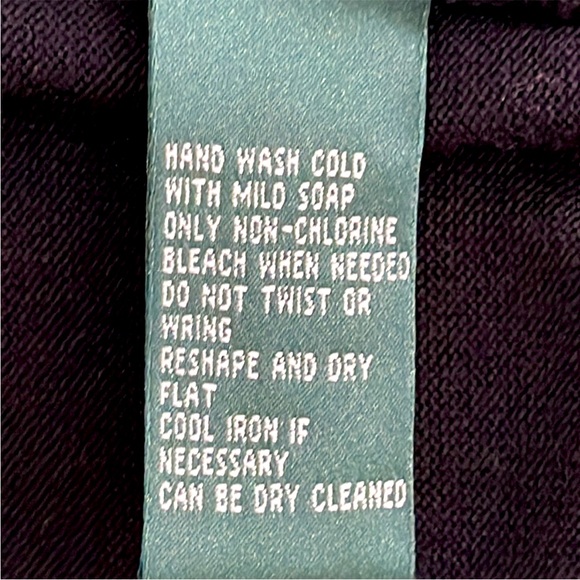 Lauren by Ralph Lauren Micro Polka Dot Cardigan Medium - Picture 7 of 10